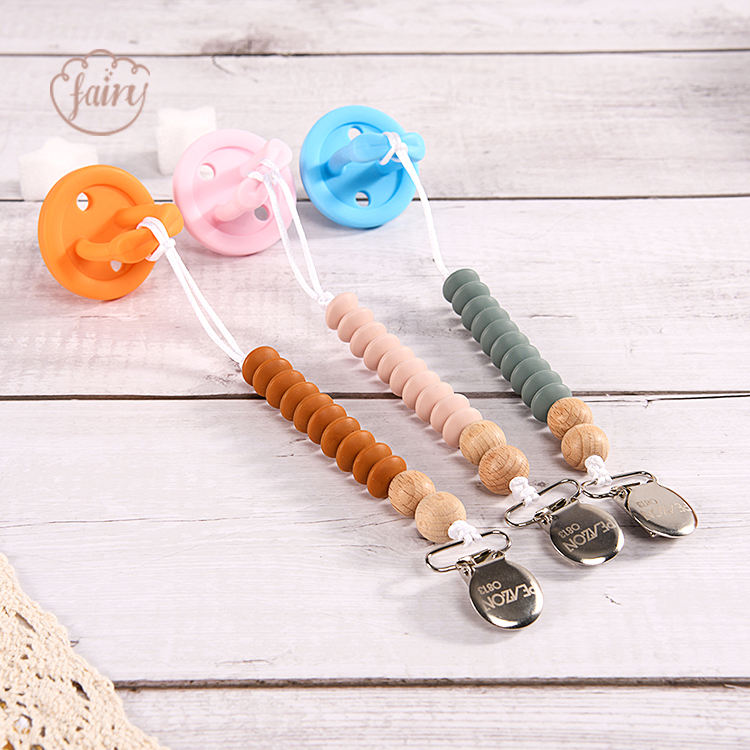 Customize BPA free Pacifier Silicone New Baby Pacifiers Dummies for Infant