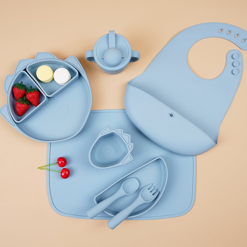 Baby Silicone Feeding Set For 6 Months