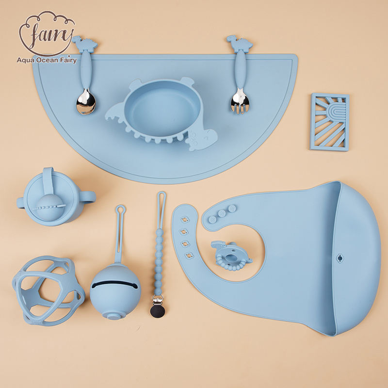 New Designs 2024 Cute Animal Baby Weaning Feeding Set for 6-12Months